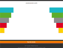 Tablet Screenshot of anamanam.com